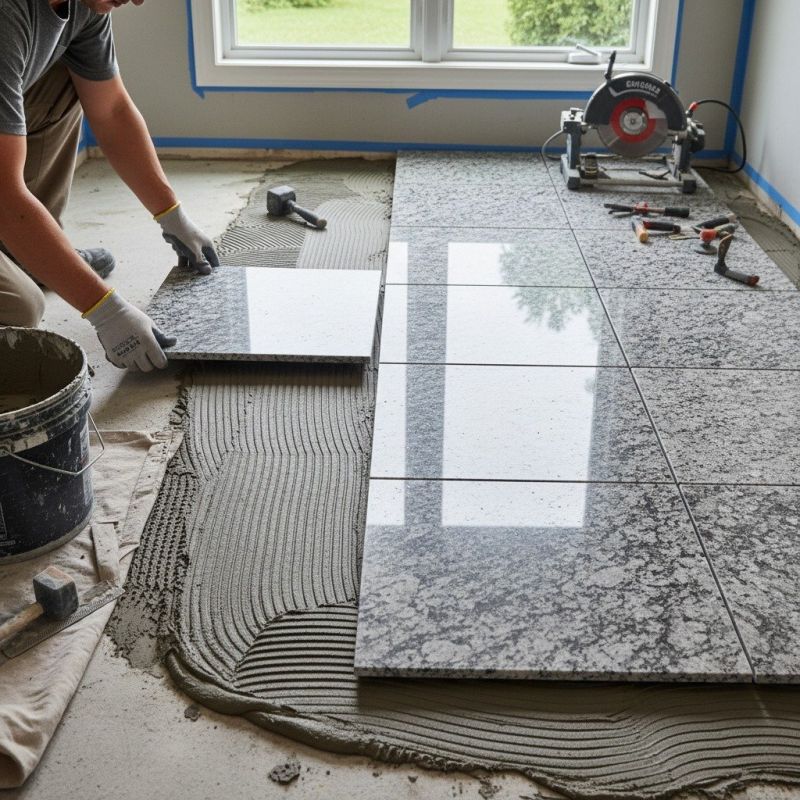 Granite Tile Installation