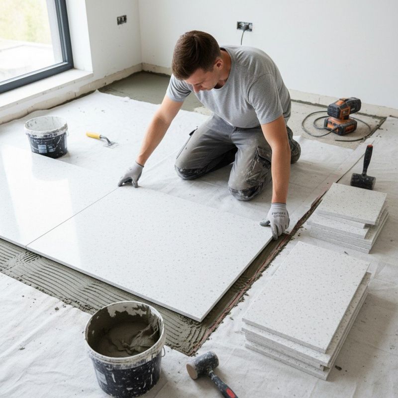 Granite Tiles Installation